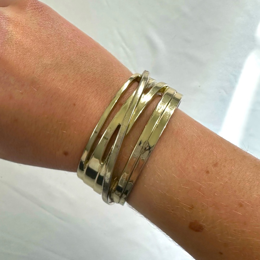 LOFT women’s gold bangle bracelet